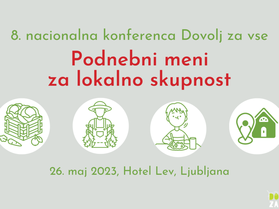 Konferenca Dovolj za vse