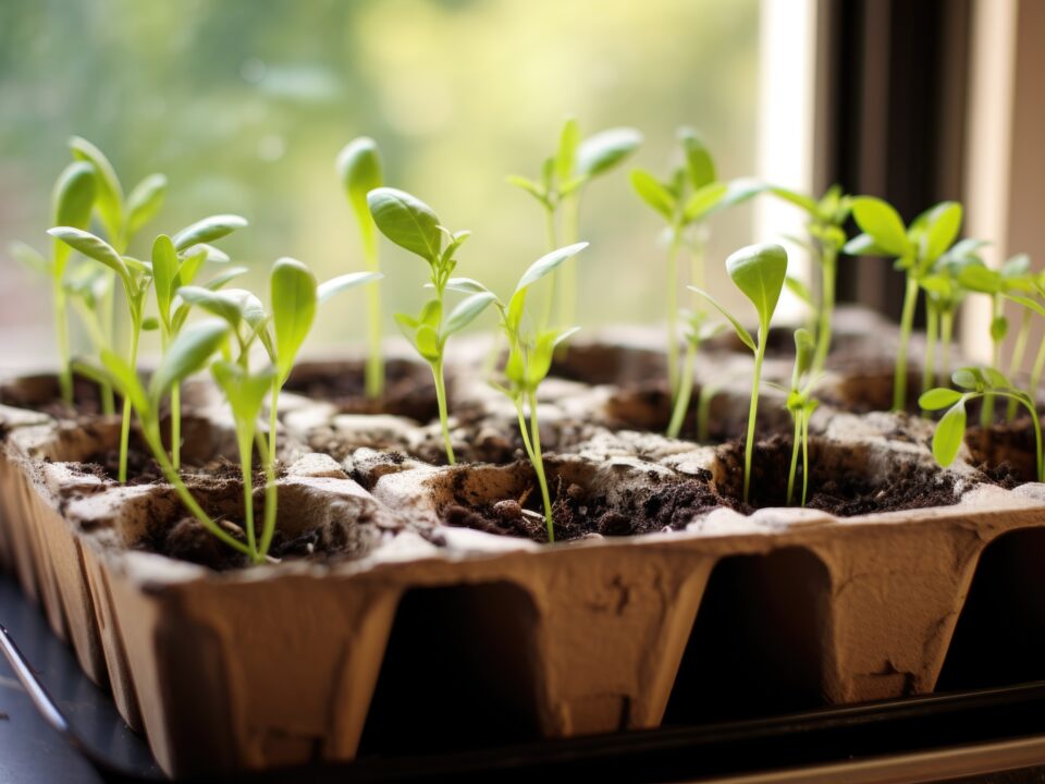 vzgajanje sadik, semena, sadike